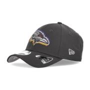 Gebogen klep hoed Baltimore Ravens NFL Draft New Era , Gray , Heren