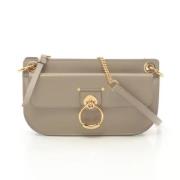 Pre-owned Leather handbags Chloé Pre-owned , Beige , Dames