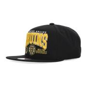 Boston Bruins Platte Klep Pet Mitchell & Ness , Multicolor , Heren