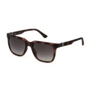 Lite 6 Zonnebril Mat Havana Grijs Police , Brown , Unisex