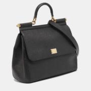 Pre-owned Leather handbags Dolce & Gabbana Pre-owned , Black , Dames