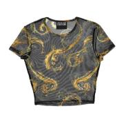 T-shirts en Polos Versace Jeans Couture , Black , Dames