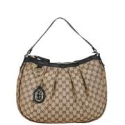 Pre-owned Canvas gucci-bags Gucci Vintage , Beige , Dames