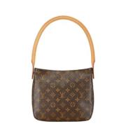 Pre-owned Leather louis-vuitton-bags Louis Vuitton Vintage , Brown , D...