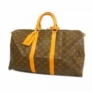 Pre-owned Canvas handbags Louis Vuitton Vintage , Brown , Dames