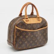 Pre-owned Canvas louis-vuitton-bags Louis Vuitton Vintage , Brown , Da...