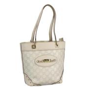 Pre-owned Leather gucci-bags Gucci Vintage , White , Dames