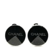 Pre-owned Plastic chanel-jewelry Chanel Vintage , Black , Dames