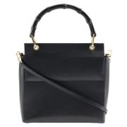 Pre-owned Leather gucci-bags Gucci Vintage , Black , Dames