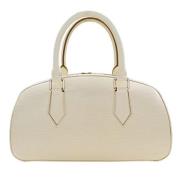 Pre-owned Fabric louis-vuitton-bags Louis Vuitton Vintage , White , Da...