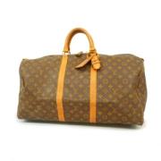 Pre-owned Fabric handbags Louis Vuitton Vintage , Brown , Unisex