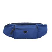 Pre-owned Nylon prada-bags Prada Vintage , Blue , Dames