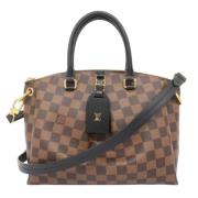 Pre-owned Canvas shoulder-bags Louis Vuitton Vintage , Brown , Dames