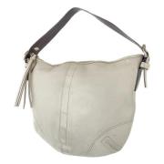 Pre-owned Leather shoulder-bags Coach Pre-owned , White , Dames