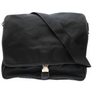 Pre-owned Leather prada-bags Prada Vintage , Black , Dames