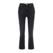 Stretch denim Space jeans in donkerblauw 7 For All Mankind , Blue , Da...