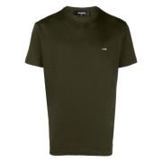 Groene T-shirts en Polos Dsquared2 , Green , Heren