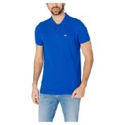 Polo Shirt Korte Mouw Tommy Jeans , Blue , Heren