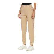 Dames Logo Broek Guess , Beige , Dames