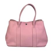 Pre-owned Leather handbags Hermès Vintage , Pink , Dames