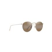 Metalen zonnebril voor vrouwen Maui Jim , Beige , Dames