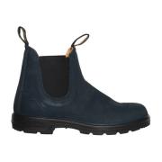 Blauwe Nubuck Chelsea Boot 1940 Blundstone , Blue , Heren