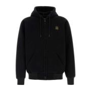 Zwart Katoenen Sweatshirt RefrigiWear , Black , Heren