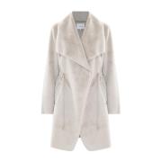 Beige Jas voor Vrouwen Aw24 Kocca , Beige , Dames