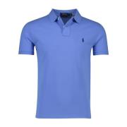 Blauw poloshirt met korte mouwen Polo Ralph Lauren , Blue , Heren