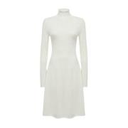 Bloemen Kant Trui Jurk Blugirl , White , Dames