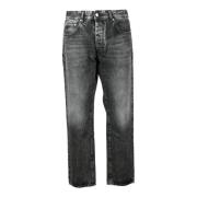 Katoenen Jeans voor Mannen en Vrouwen Icon Denim , Gray , Heren