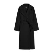 Wolmix Jas Max Mara Weekend , Black , Dames