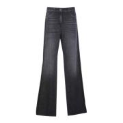 Dames Denim Mode Elisabetta Franchi , Black , Dames