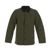 Gewatteerde Heritage Jas van Polyamide Barbour , Green , Heren