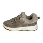 Suede Teddy Sneakers Copenhagen Shoes , Beige , Dames