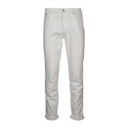 Klassieke Denim Jeans voor dagelijks gebruik Brunello Cucinelli , Beig...