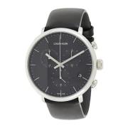 Kwarts horloge met uniek ontwerp Calvin Klein , Black , Dames