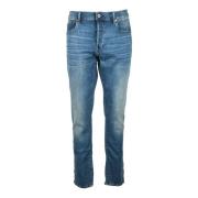 Denim Jeans met Elastaanmix G-star , Blue , Heren