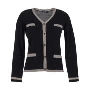 Wollen Kenya Vest Max Mara , Black , Dames