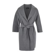 Arona Wollen Jas Max Mara , Gray , Dames