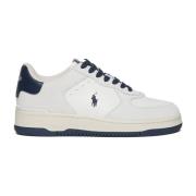 Witte Suède Master Sneakers Polo Ralph Lauren , White , Heren