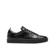 Premium Leren Sneakers Officine Creative , Black , Heren