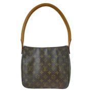 Pre-owned Canvas louis-vuitton-bags Louis Vuitton Vintage , Brown , Da...