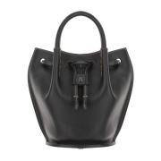 Zwarte Leren Schoenen Tod's , Black , Dames