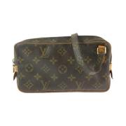 Pre-owned Canvas louis-vuitton-bags Louis Vuitton Vintage , Brown , Da...