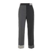 Tweekleurige wollen broek Thom Browne , Multicolor , Dames