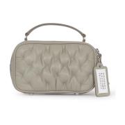 Geborduurde Camera Riemtas Mini Maison Margiela , Gray , Dames