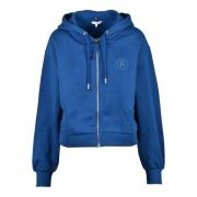 Katoenmix Sweatshirt Tommy Hilfiger , Blue , Dames