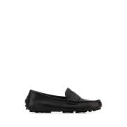 Zwarte leren Iside loafers Salvatore Ferragamo , Black , Dames