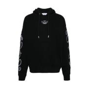 Casual Sweatshirt voor dagelijks gebruik Off White , Black , Heren